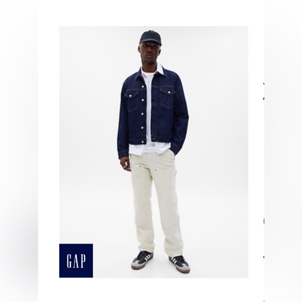 Men gap Icon Denim Jacket
XL Tall | dark indigo
